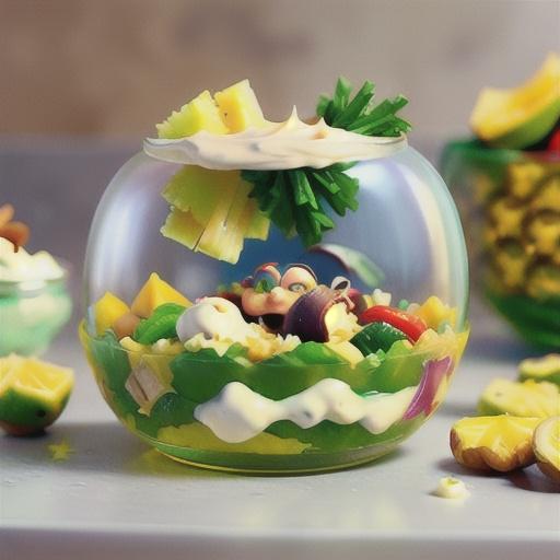 Holiday Green Gelatin Salad