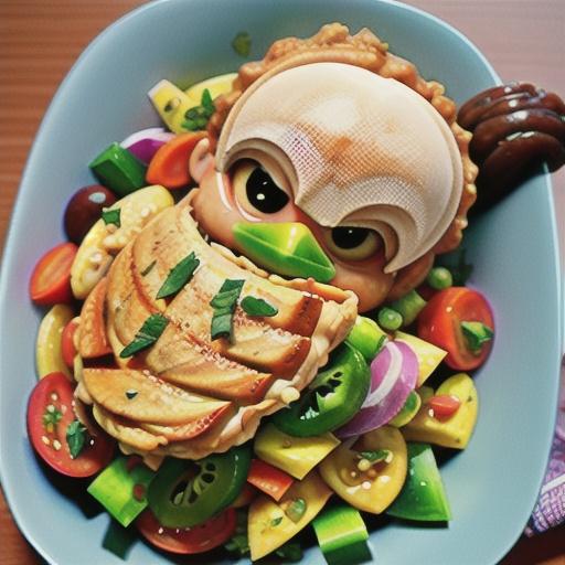 Fruity Curry Chicken Salad