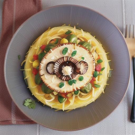 Mediterranean Spaghetti Squash