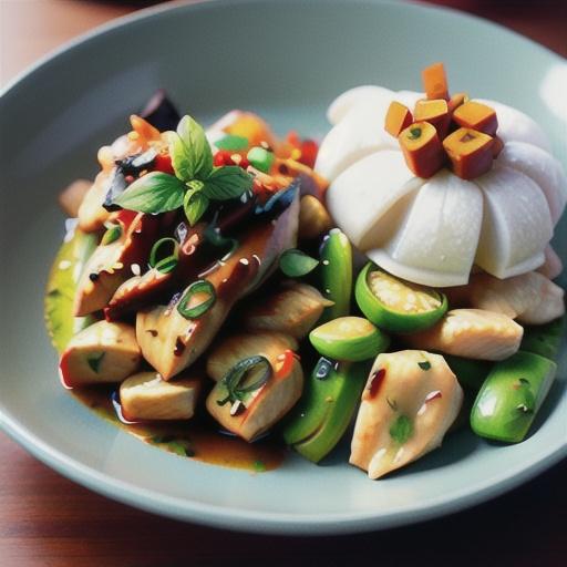 Spicy Thai Basil Chicken (Pad Krapow Gai)