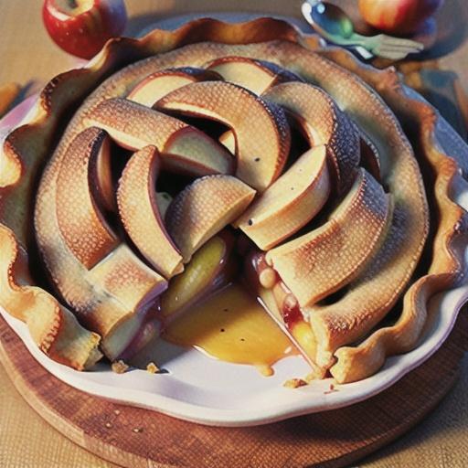 Crumb Apple Pie