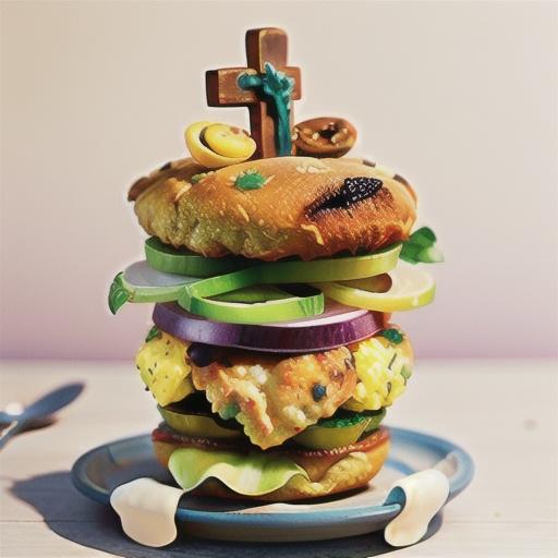 Good Friday fish burgers