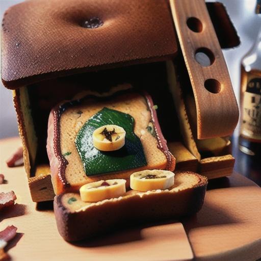 Whiskey and Bacon Banana Bread