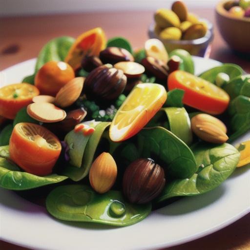Spinach Salad with Poppy Seed Dressing