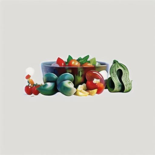 Marinated tomato salad