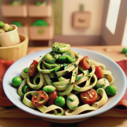 Chicken Pesto Linguine