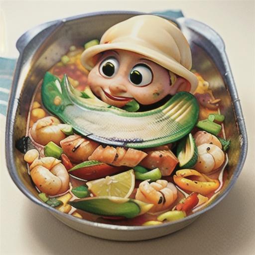 Grilled Seafood Jambalaya Foil Packs