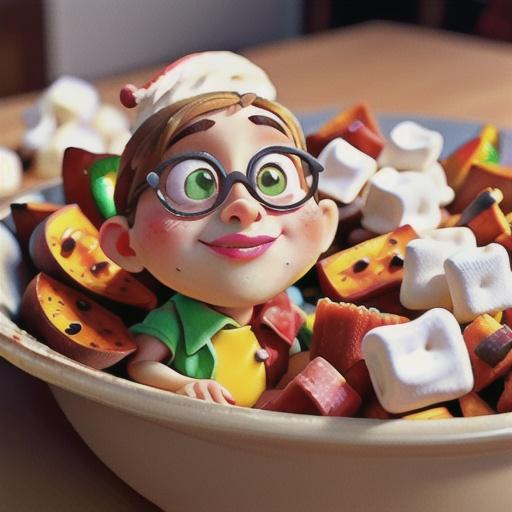 Candied Sweet Potatoes with Marshmallows