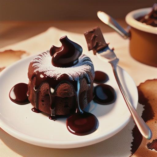 Heavenly Molten Fudge Cakes