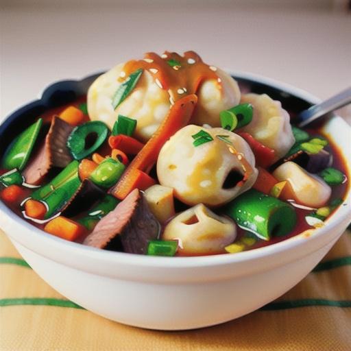 Mom's Hearty Beef Stew with Dumplings