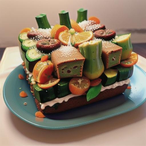 Sheet Pan Zucchini Carrot Cake