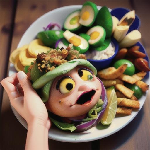 Chipotle-crusted roast lamb with lime coleslaw