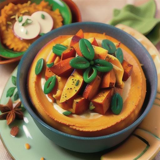 Mashed Sweet Potatoes with Moroccan Spices