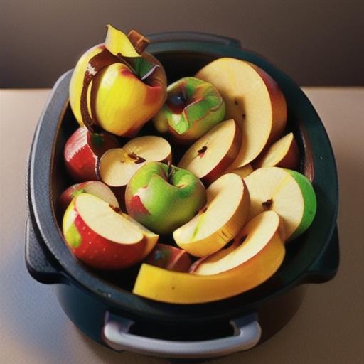 Slow-Cooker Stewed Cinnamon Apples