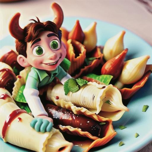 Mint Ricotta Stuffed Shells