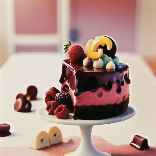 Chocolate-Berry Cheesecake