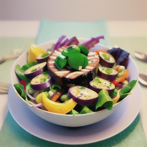 Beef and vermicelli salad