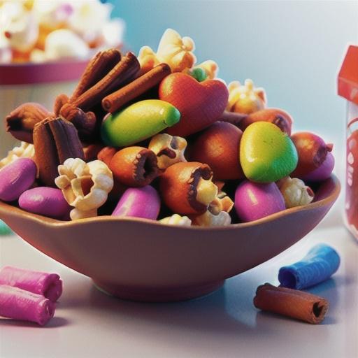 Cinnamon Heart Popcorn