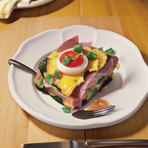 Slow-Cooker Ham and Egg Breakfast Casserole