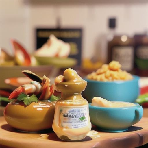 Creamy Mustard Dipping Sauce for Shellfish