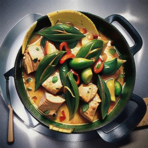 One-pot red curry chicken and rice