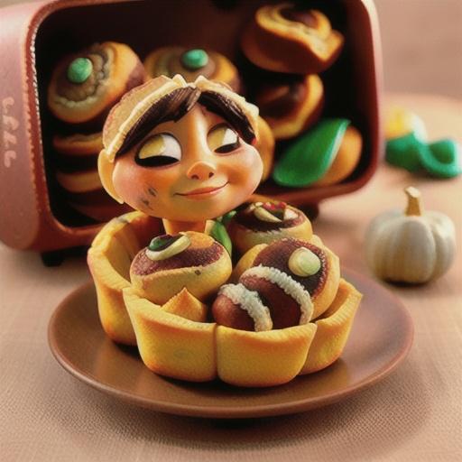 Mini Pumpkin-Date Breads