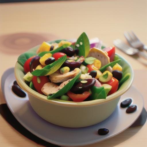 Chicken and Black Bean Salad