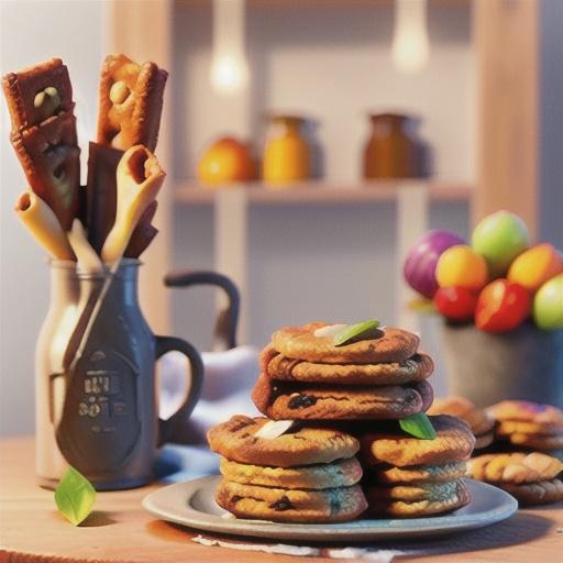 Orange and almond Anzac biscuits