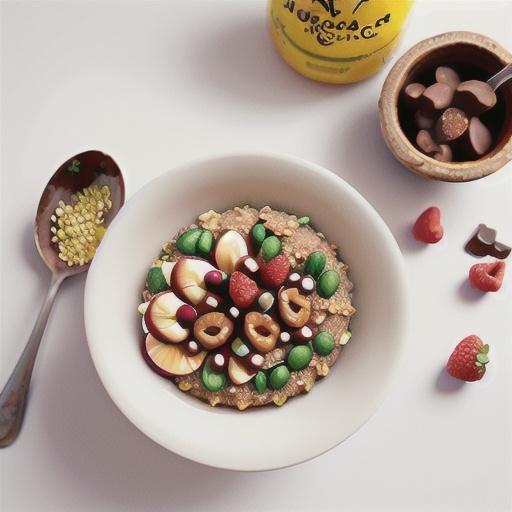 Choc coconut quinoa porridge