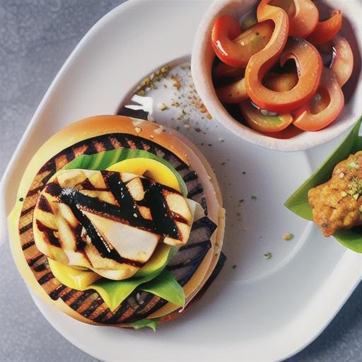 Air Fryer Vegan Burger