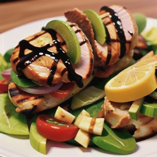 Indian-Style Grilled Chicken Salad