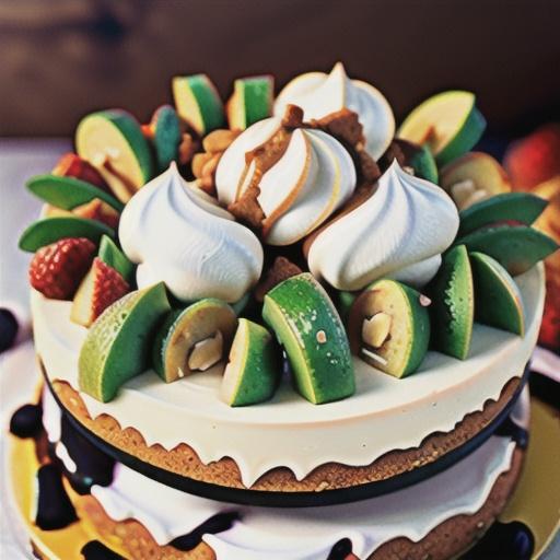 No Bake Lime Mousse Torte