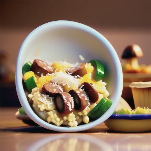 Italian Sausage and Mushroom Risotto