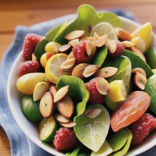 Raspberry-Lemon Salad