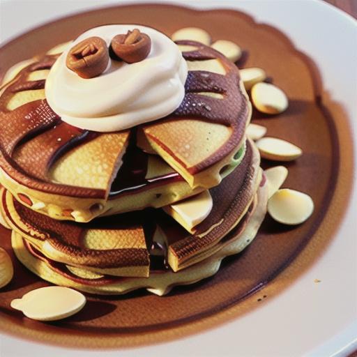 Grain and Nut Whole Wheat Pancakes