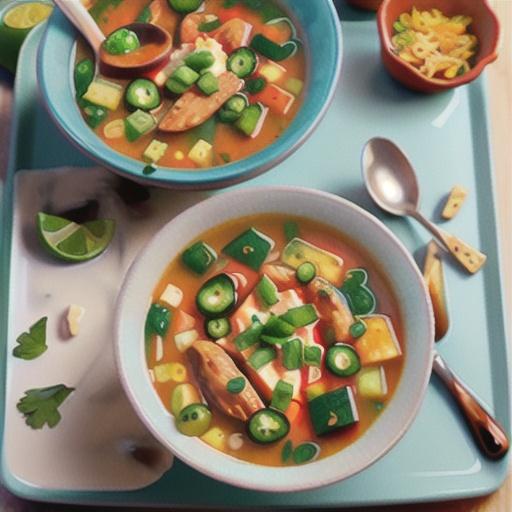 Chicken Enchilada Slow Cooker Soup