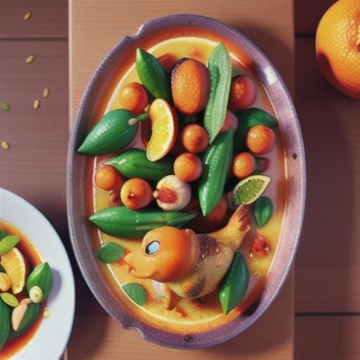 Thai duck and orange curry recipe