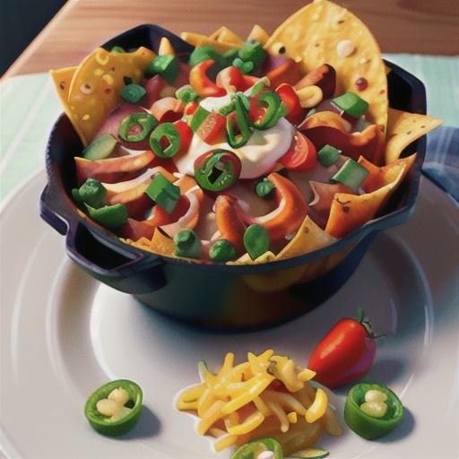 Skillet Nachos
