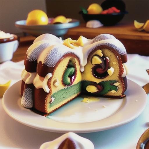 Lemon Cream Bundt Cake