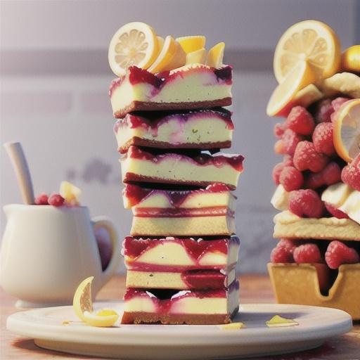 Raspberry Lemonade Cheesecake Bars