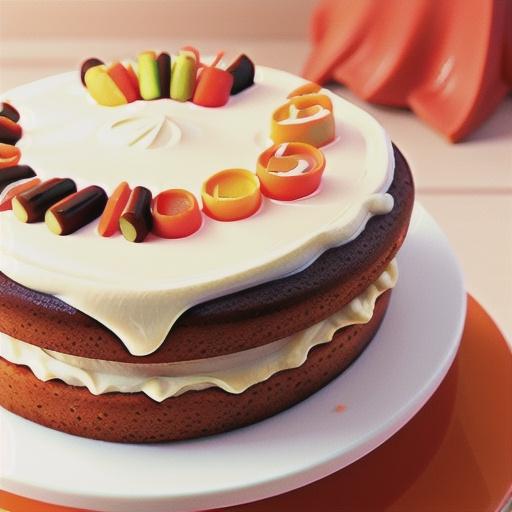 Carrot cake with cream-cheese frosting