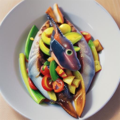 Swordfish with agrodolce (low-fat)