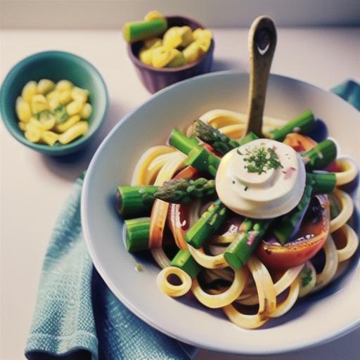 Asparagus Carbonara