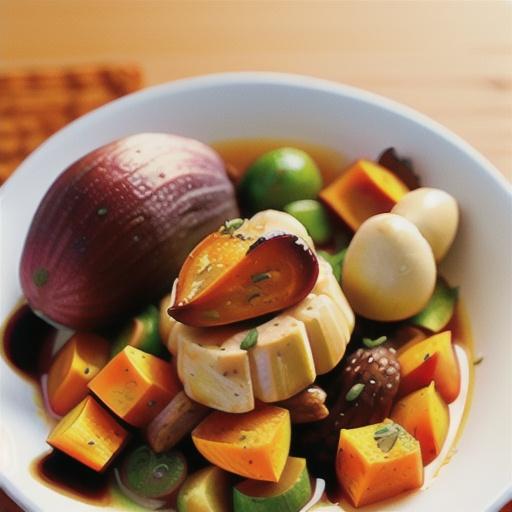 Slow-Cooker Rye Berries with Butternut Squash