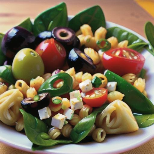 Greek-Inspired Gemelli Pasta Salad