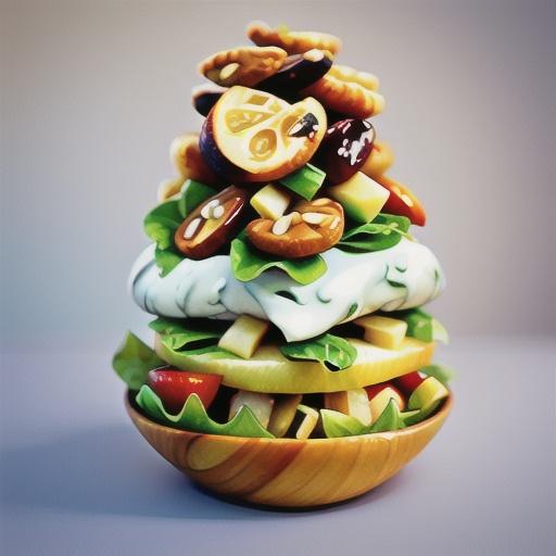 Endive Salad with Walnuts, Pears, and Gorgonzola