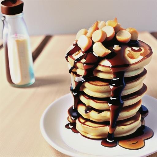 Fluffy Maple Buttermilk Pancakes