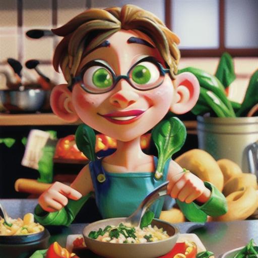 Mostaccioli with Spinach and Feta