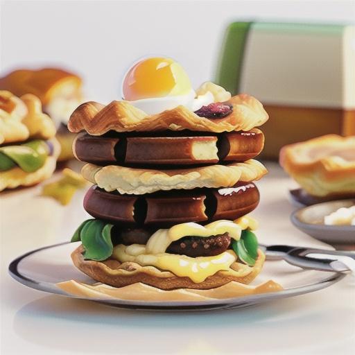 Sausage, Egg, and Cheese Breakfast Pastries