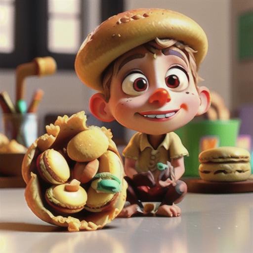 Macaroons Con Peanut Butter